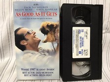 As Good as It Gets (VHS, 1998, Closed Caption) Jack Nicholson