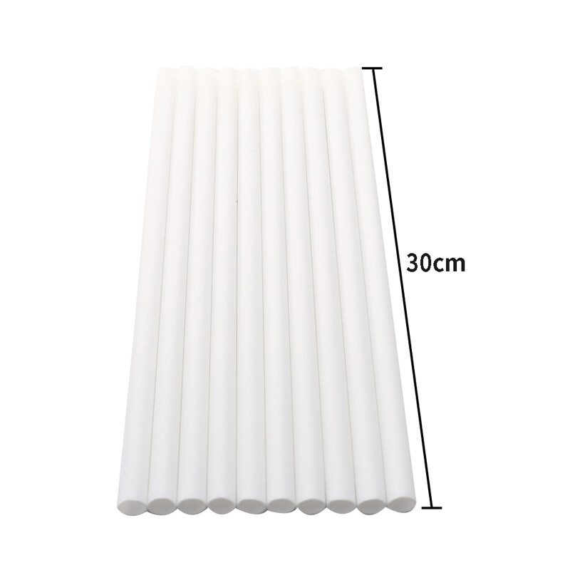 10Pcs Cake Dowels White Plastic Cake Support Rods Round Dowels Straws