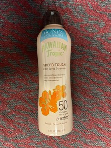 sunscreen spf tropic