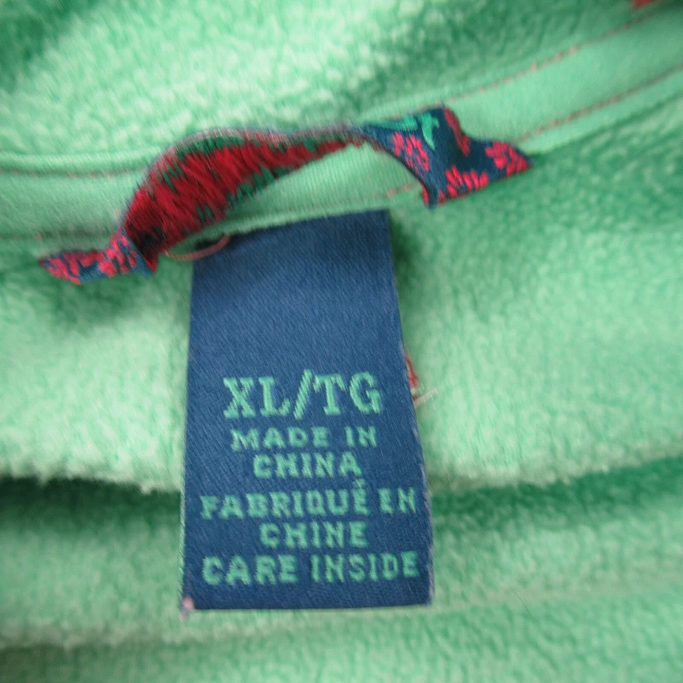 Marmot Jacket Girls XL Long Sleeve Pockets Lightweight Green Fleece Hood - Image 3 of 4