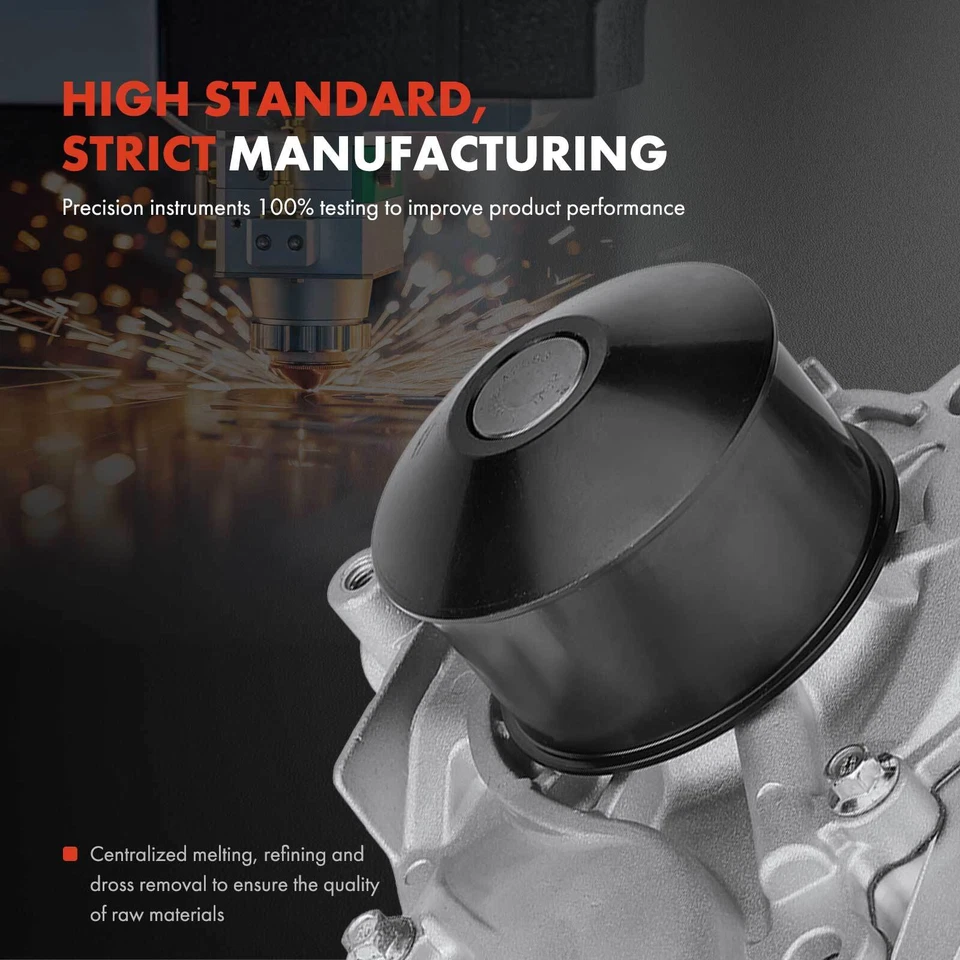 Bomba de água com gaxeta para Dodge Stratus 2001-2005 Mitsubishi Eclipse Chrysler - Imagem 4 de 4