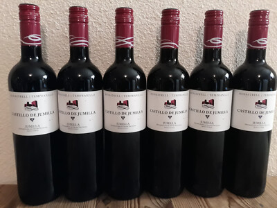 (8,67  /1L) 6Fl. Bodegas Bleda Monastrell Tempranillo Castillo de Jumilla Rotwei