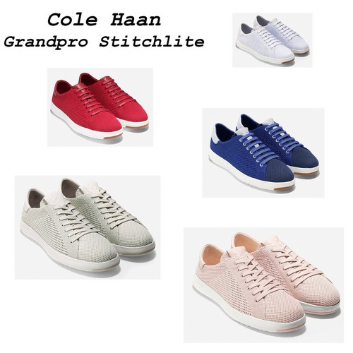Cole Haan Women Grandpro Stitchlite Tennis Sneaker Blue 5.5