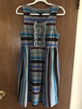 marc by marc jacobs dress medium Nwt Sleeveless Striped Coastal Cottage Core 