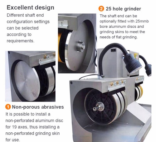 Jewelry Jade Lapidary Rock Grinder Polisher Gem Faceting Machine 110V 220V - Picture 3 of 11