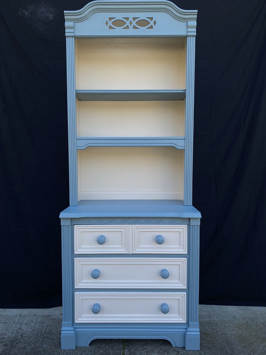 Lexington Furniture 3 Drawer dresser with bookcase hutch