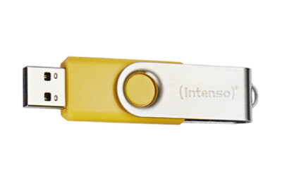 Intenso USB Stick 32GB Speicherstick Basic Line gelb bulk