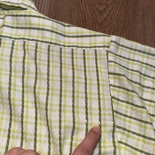 Vintage 60s Towncraft Shirt Penneys Penn Prest MCM Rockabilly Disco Mens Medium - Picture 13 of 13