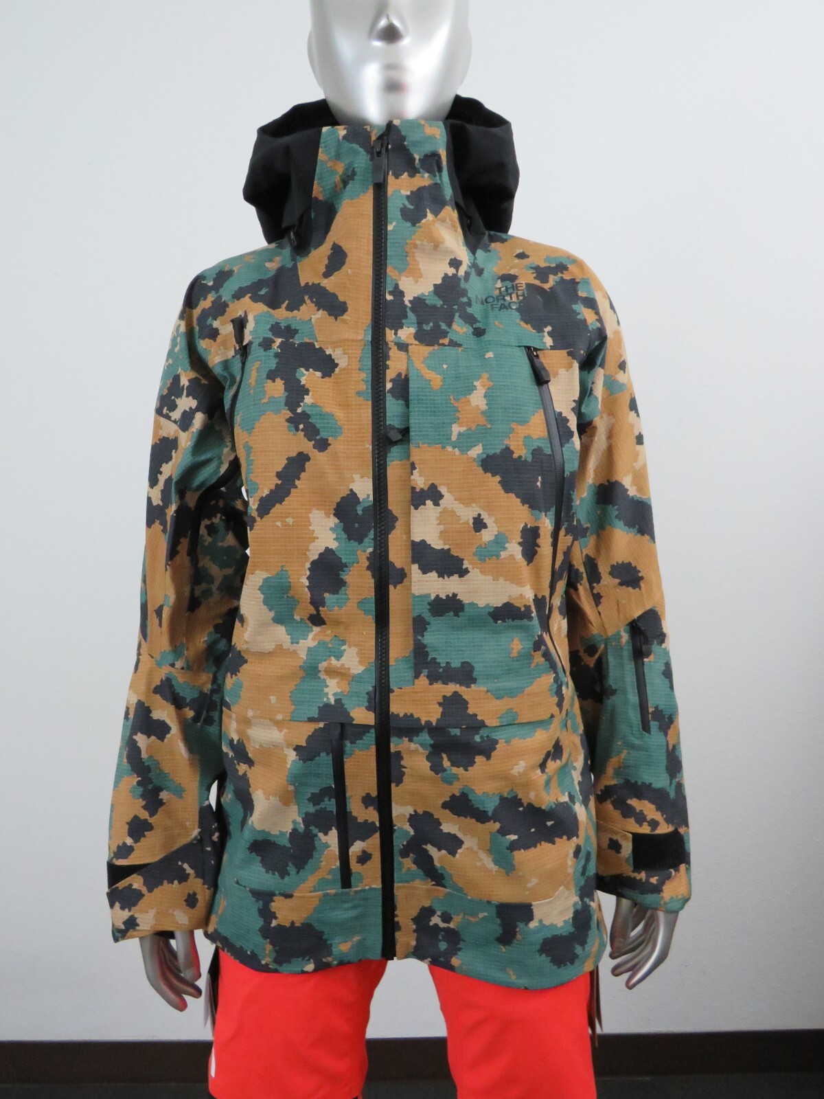 Womens The North Face A-CAD FUTURELIGHT Ski Jacket Digi Topo Camo Print $650 image 8