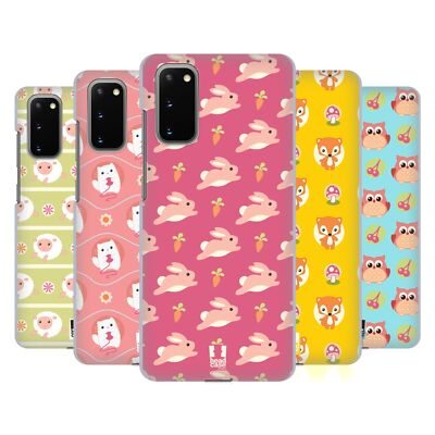 HEAD CASE DESIGNS CUTIE ANIMAL PATTERNS HARD BACK CASE FOR SAMSUNG PHONES 1