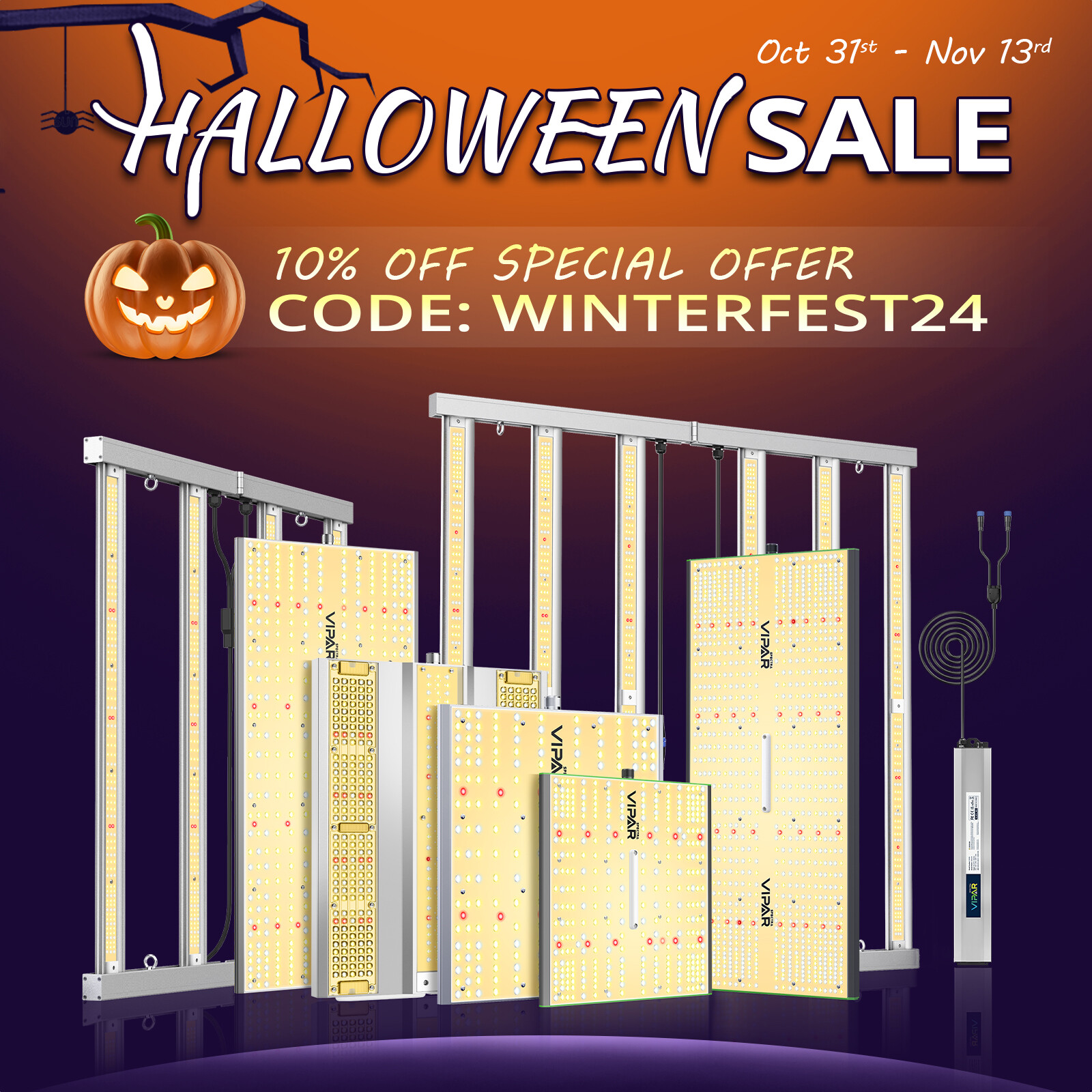 Lámpara de plantas de espectro completo VIPARSPECTRA P600 P1000 P2000 LED Grow Light Veg IR