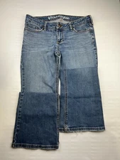 Bullhead Denim Juniors Size 9 R Huntington Flare Blue Jeans Stretch 