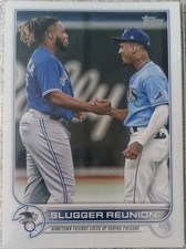 2022 Topps Series 1 - Checklist Vladimir Guerrero Jr., Wander Franco #329 (RC)