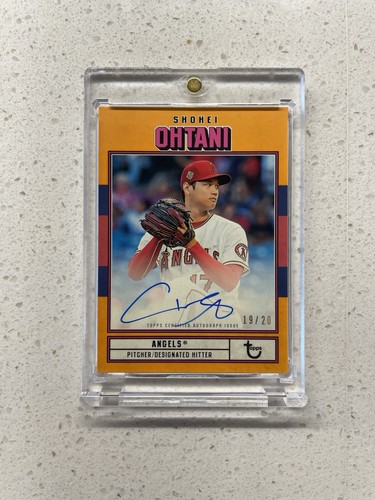 Shohei Ohtani #AC-SO 2022 Topps Brooklyn Collection Autographs card