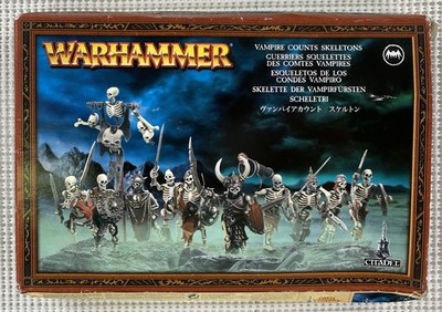 Warhammer Vampire Counts Skeletons Boxed 2007 Damaged Box OOP