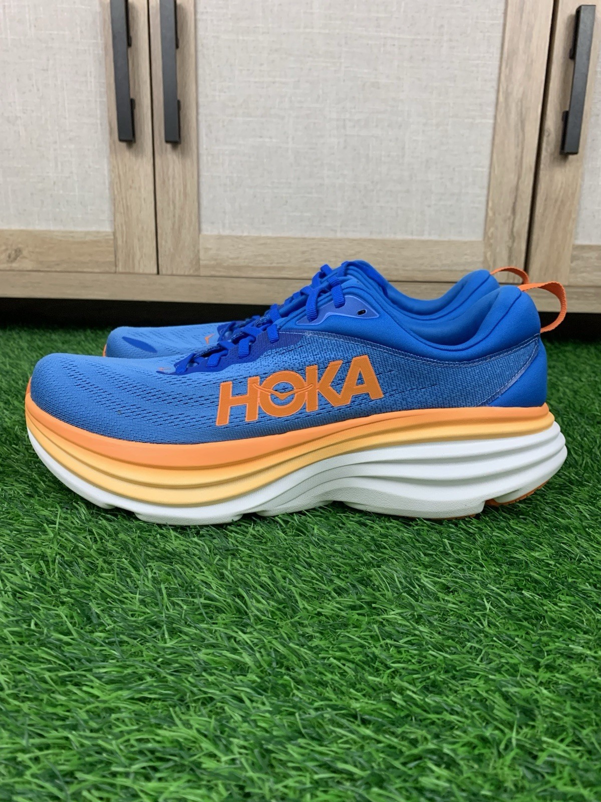 Hoka Bondi 8 Running Shoes Size 12 D Mens New (No Box) thumbnail 3