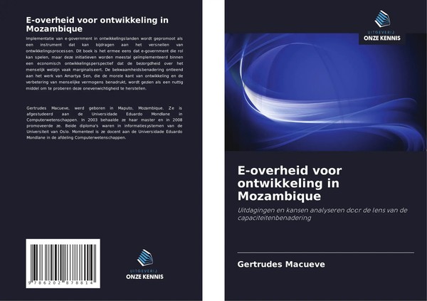 Gertrudes Macueve | E-Overheid Voor Ontwikkeling In Mozambique | Taschenbuch-image