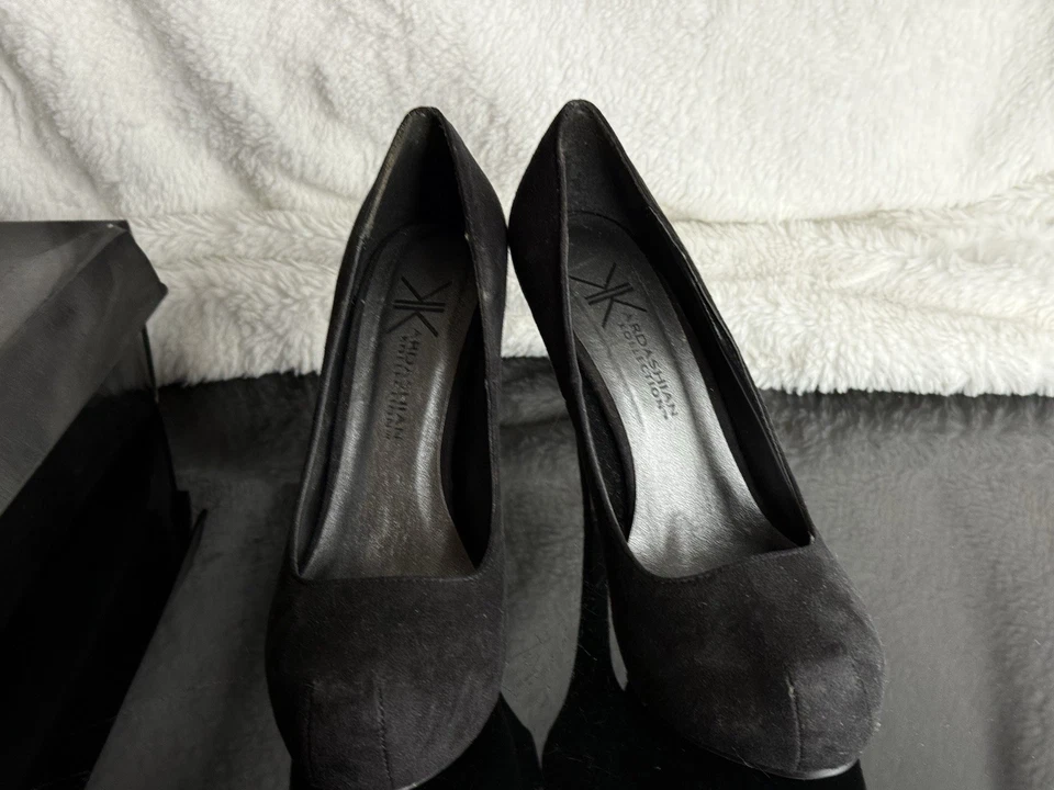 Kardashian Kollection Los Angeles Black Stiletto Heels Women's 7.5m - Image 4 of 4