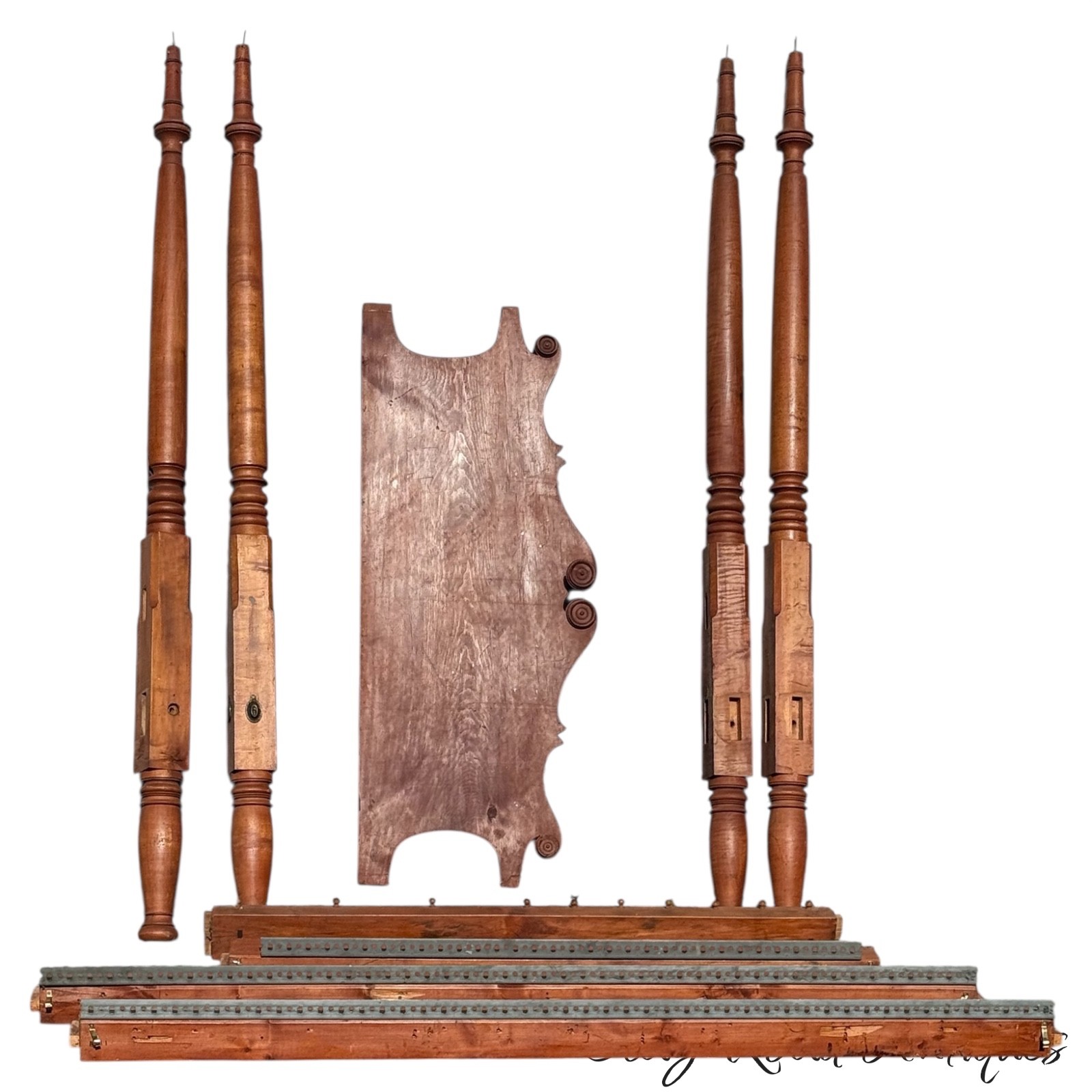 Figured Cherry 1820 American Salvage Repurpose
