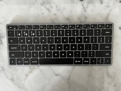 Satechi Slim X1 Bluetooth Backlit Keyboard for MacBook, iPad, iMac | Space Gray