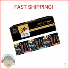 Sheba Meaty Tender Sticks Cat Treats Chicken, Tuna Flavor, or Salmon Flavor, 0.1
