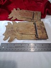 Brass Pagoda/Temple Folding Pair of BOOKENDS  Hollywood Regency MCM Chinoiserie — photo 4