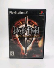 King's Field: The Ancient City (Sony PlayStation 2, 2002) PS2 CIB W/ Reg Card !