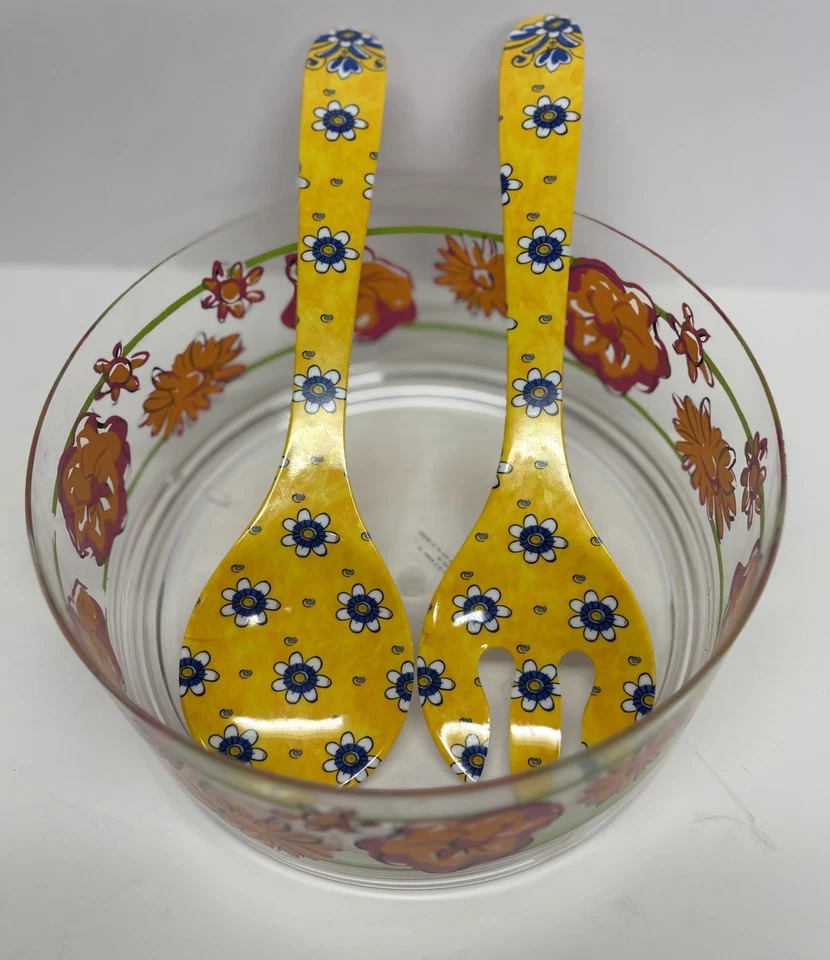 Красочная пластиковая салатница с меламиновой сервировочной посудой французское кантри  - Изображение 2 из 4