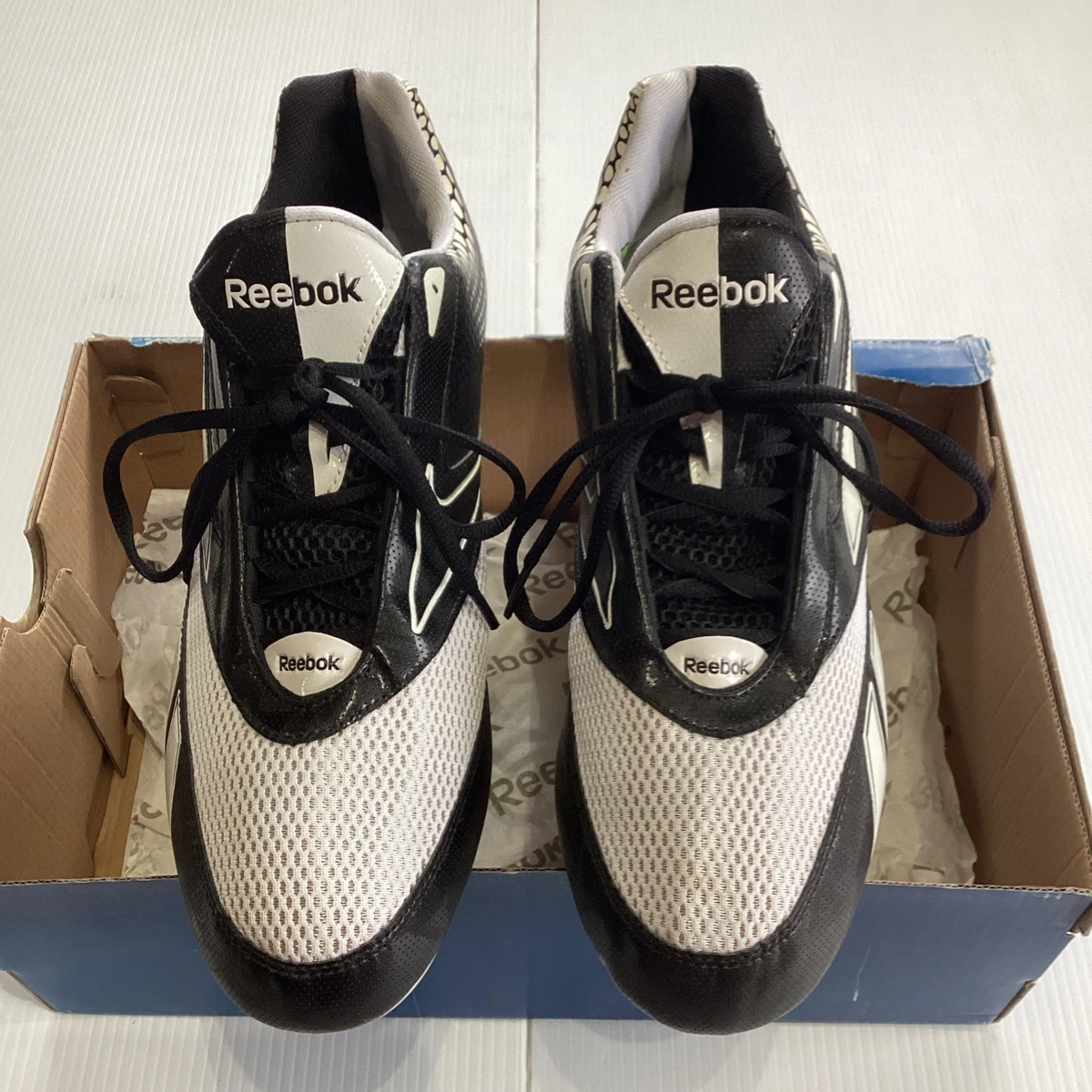 Reebok NFL shoes size 14, navy tan and white in color Classic Nylon Shoes - Reebok main image 4