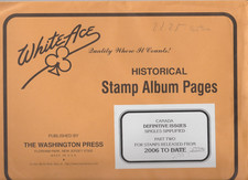 White Ace Canada Regular Issues Simplified  Pages, 2006 - 2007