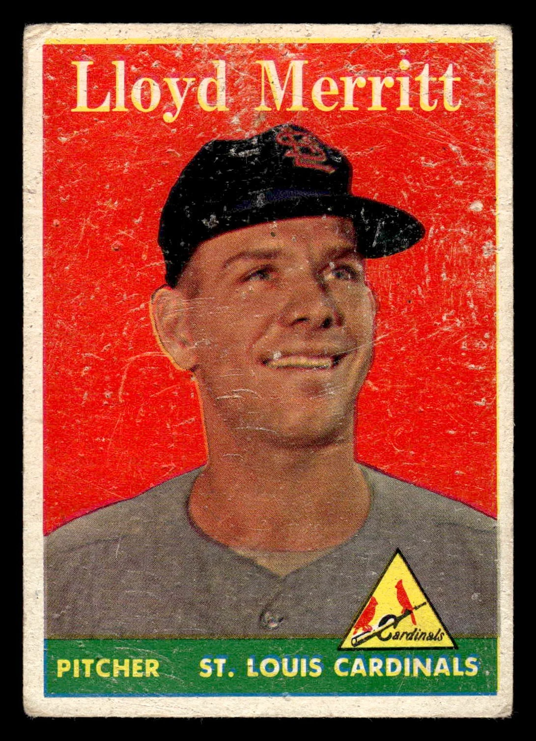 1958 Topps #231 Lloyd Merritt - Low Grade *TedsCardShack*