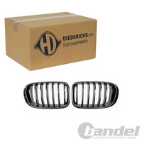 Diederichs Sport GrillkÜHlergrill Nieren Schwarz GlÄNzend Passend FüR BMW X3 F25