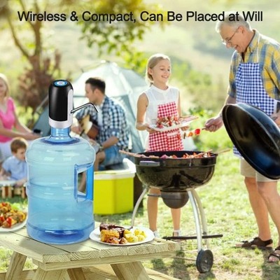 Water Bottle Switch Pump Electric Automatic Universal Dispenser 5 Gallon USB New