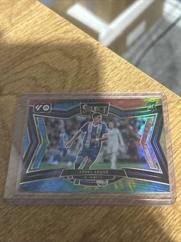 2024-25 Panini Select Prizm Abdel Abqar Deportivo AlavÃ©s Rookie Card /25