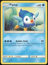 PIPLUP 54/236 COMMON COSMIC ECLIPSE POKEMON NEAR MINT