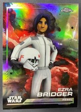 2024 Topps Chrome Star Wars Ezra Bridger 125 Refractor