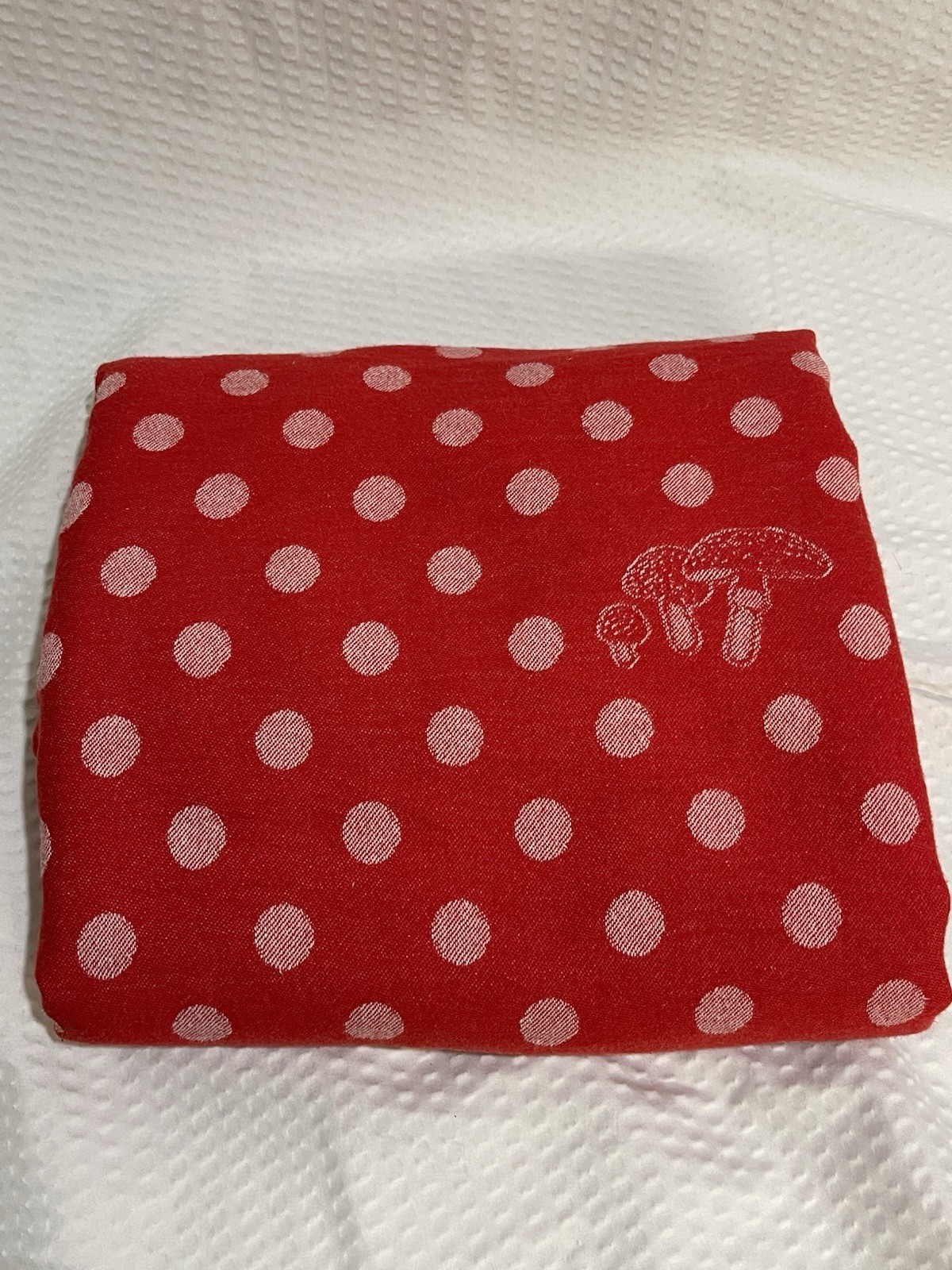 Didymos Woven Wrap Dots with Mushrooms Baby Carrier, Size 4 Red