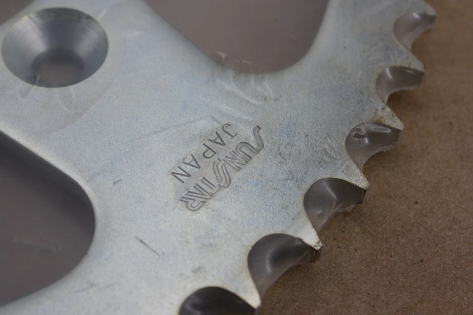 PIÑÓN TRASERO SUNSTAR 50T 428 ACERO HONDA CRF100F XR100R CRF125F HECHO EN JAPÓN Foto 3 de 4