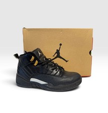 Air Jordan 12 Retro The Master Black Metallic Gold Sneakers
