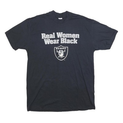 STEDMAN Herren Raiders Grafik T-Shirt Schwarz XL Kurzarm Rundhals Baumwolle