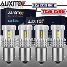 AUXITO LED Reverse Backup Light Bulbs 1156 7506 P21W 6000K Cool White Bright 4X