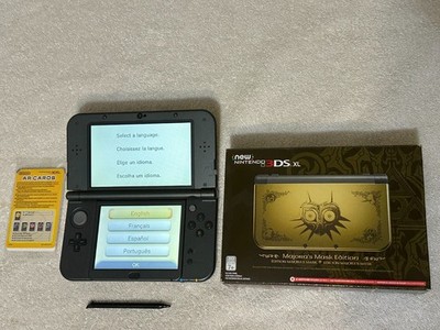 New Nintendo 3DS XL Zelda Majora's Mask Edition Console System 3d ds A+ condi