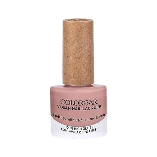 Colorbar Vegan Nail Lacquer - Pep Talk | Paraben Free | Glossy Finish | LONG LAS