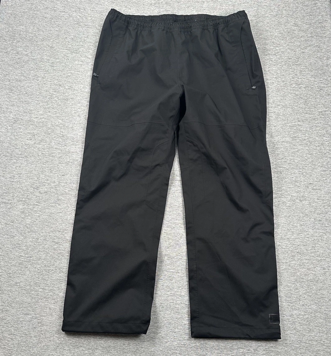 REI Rain Pants Mens XXL 2XL Black E1 Elements Waterproof Taped Seams Outdoor