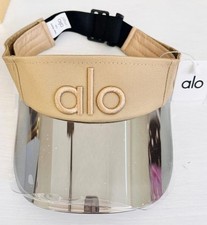     Yoga Airlift Solar Visor Beige UV Shield Adjustable Sport Hat NWT