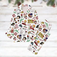 Home Alone Christmas Pajama Set - Funny Movie Holiday Sleepwear for Family