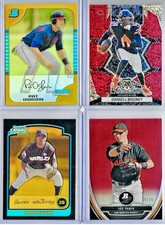 🔥 JOE PANIK 2013 BOWMAN PLATINUM RED REFRACTOR SSP 25/25 PARALLEL‼️