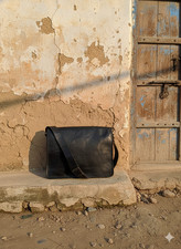 15" Leather Bag Vintage Messenger Genuine Satchel Brown Men's Laptop Briefcase