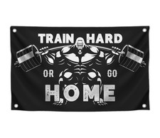 3x5 Ft Polyester Banner with 4 Grommets - Funny Gorilla Gym Single Sided Flag...