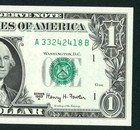 $1 1963 ((CHOICE/ GEM)) Federal Reserve Note ** CURRENCY (3rd of 4 consecutive) — photo 1